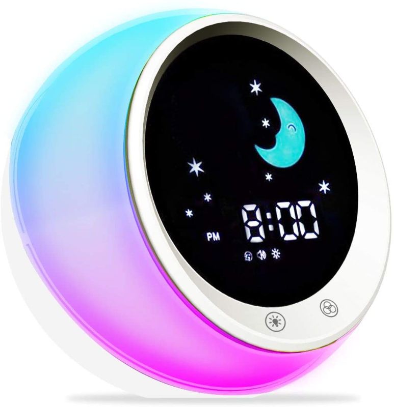 Photo 1 of Time to Wake Alarm Clock for Kids, Children's Sleep Trainer, Kids Wake Up Light, Sleep Sound Machine