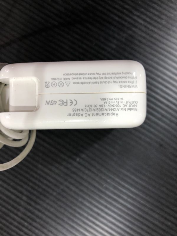 Photo 2 of Apple 45W MagSafe Power Adapter for MacBook Air