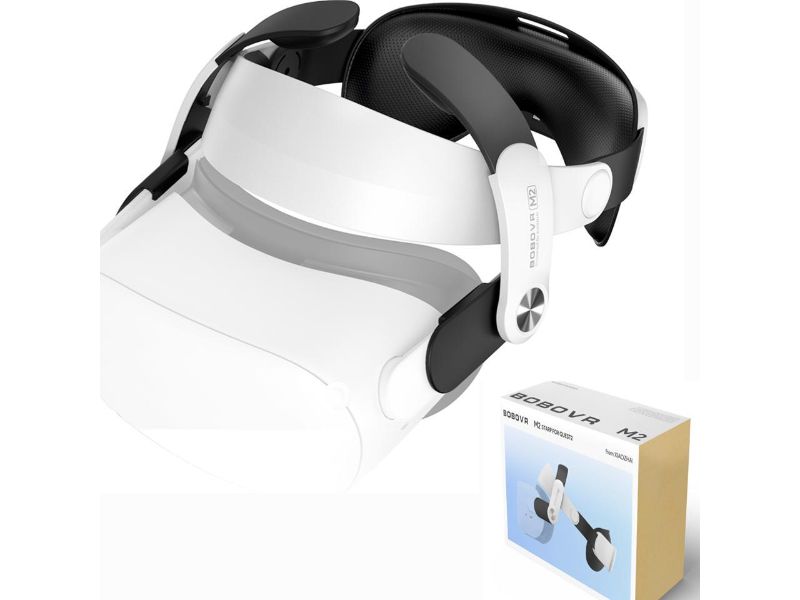 Photo 1 of BOBOVR M2- Head Strap for Oculus Quest 2, Replacement for Elite Strap, Reduce Face Pressure Comfortable Touch