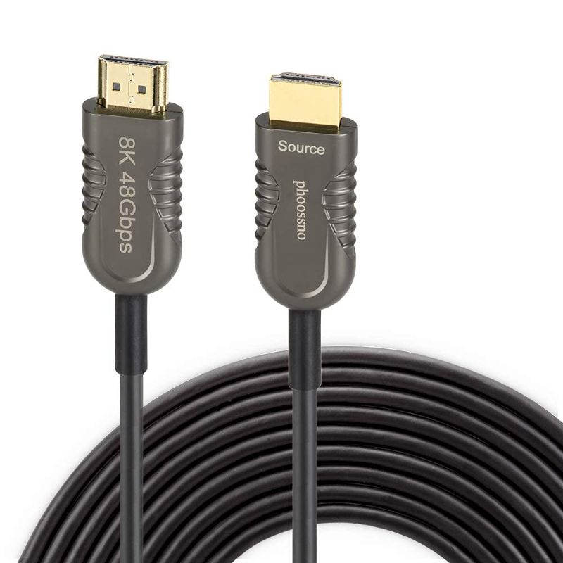 Photo 1 of 8K Fiber Optical HDMI 2.1 Cable Ultra High Speed HDMI Cable