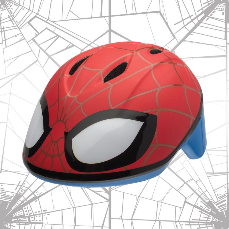 Photo 1 of Marvel Spider-Man Spidey Eyes Bell Bike Helmet, Red, Toddler 3+ (48-52cm)
