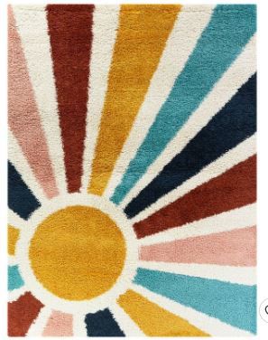 Photo 1 of 5'2"x7' Sun Rays Shag - Balta Rugs