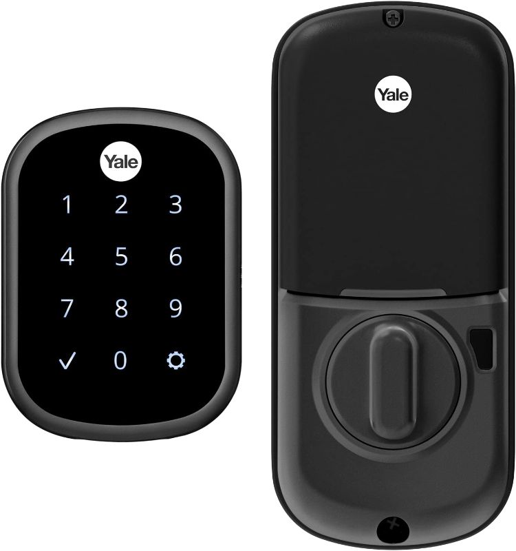 Photo 1 of Yale Assure Lock SL - Key-Free Touchscreen Door Lock in Black
