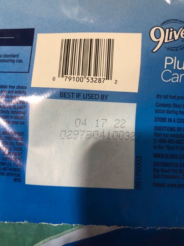 Photo 3 of 9Lives Plus Care Dry Cat Food Bonus Bag, 13.2-Pound, expires 4.17.2022