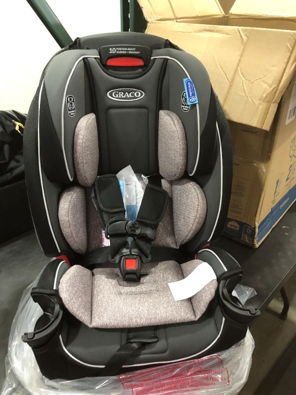 Photo 2 of Graco SlimFit 3 in 1 Car Seat -Slim & Comfy Design Saves Space in Your Back Seat, Darcie, One Size
