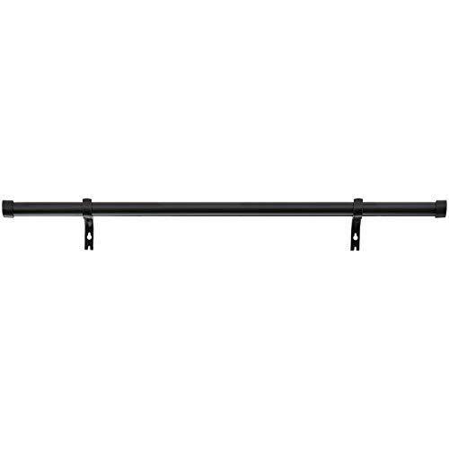 Photo 1 of Amazon Basics 1" Curtain Rod 36 - 72", Black
