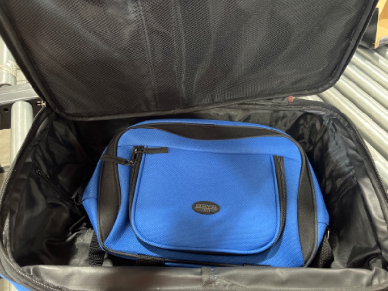 Photo 3 of 19' x 12' x 5' US Traveler Rio Expandable Luggage Set - Royal Blue