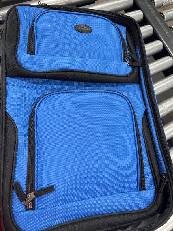 Photo 2 of 19' x 12' x 5' US Traveler Rio Expandable Luggage Set - Royal Blue