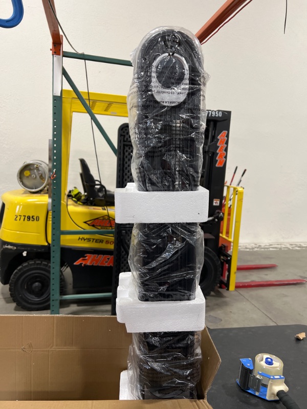 Photo 1 of Dreo Cruiser Pro T1 Tower Fan, 42 Inch Quiet Oscillating Bladeless Fan with Remote, 6 Speeds, 3 Modes, LED Display, 12H Timer, Black Floor Standing Fan Powerful for Indoor Home Bedroom Office Room
