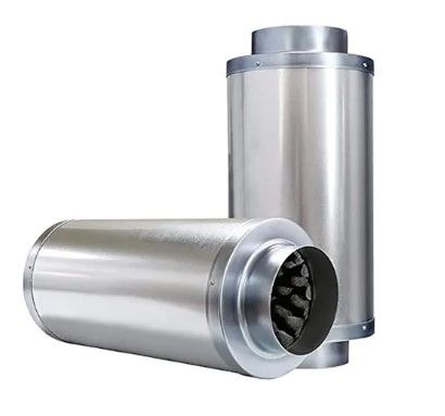 Photo 1 of VIVOSUN 8 Inch Noise Reducer Silencer for Inline Duct Fan
