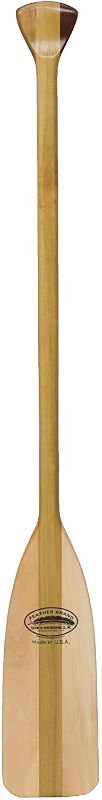 Photo 1 of Attwood 11761-1 Canoe Paddle, Wooden, 4-Feet Long, Ergonomic Grip, Premium Wood Construction, Protective Finish
