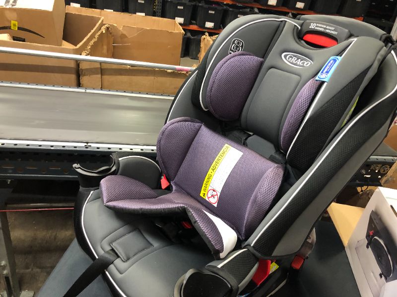 Photo 5 of Graco SlimFit 3 in 1 Car Seat, Slim & Comfy Design Saves Space in Your Back Seat, Annabelle
