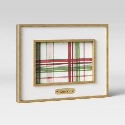 Photo 1 of BOX OF 4, 4" X 6" GRANDKIDS TABLE FRAME WHITE - THRESHOLD
