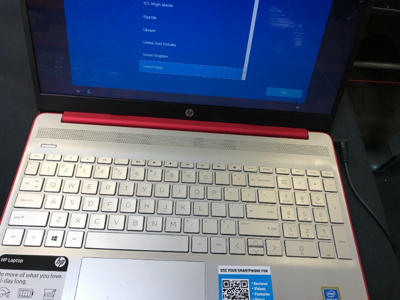 Photo 4 of HP Pavilion 15.6" HD Laptop (2021 Newest), Intel Dual-core Pentium Processor, Intel UHD Graphics, 16GB RAM, 256GB SSD, HD Webcam, Bluetooth, HDMI, USB Type-C, Scarlet Red, Windows 10
