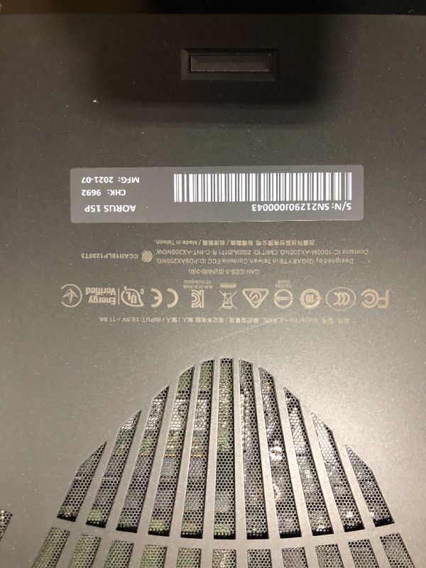 Photo 1 of GIGABYTE - 15.6 IPS Level 240Hz Gaming Laptop - Intel Core i7-11800H - 16GB Memory - NVIDIA GeForce RTX 3060 - 512GB SSD