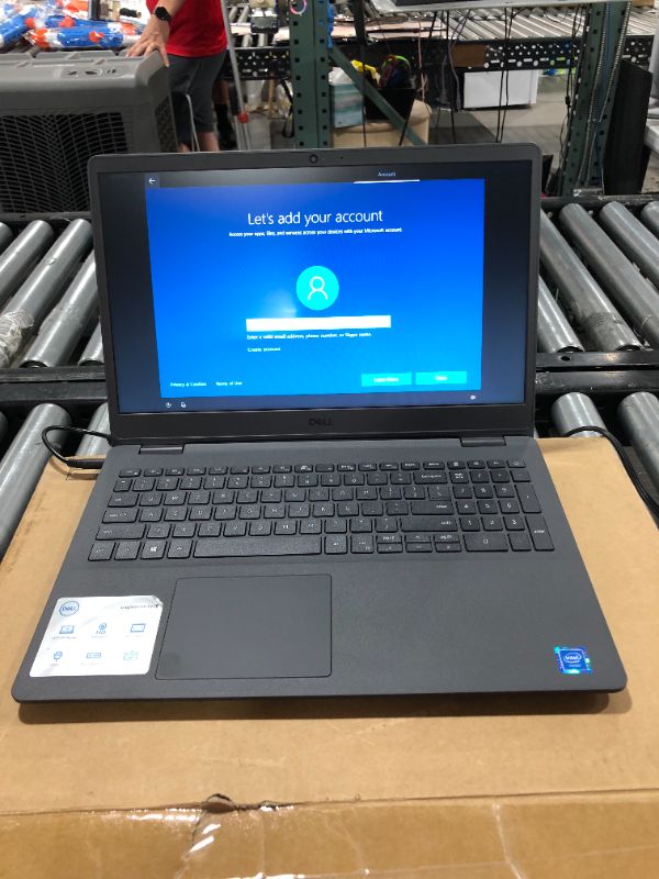 Photo 3 of Dell Inspiron 3000 Laptop 15.6 Non-touch Intel® Celeron® Processor N4020 Graphics 600 4GB DDR4 Memory 128GB SSD Hard Drive Windows 10 Home (S mode)
