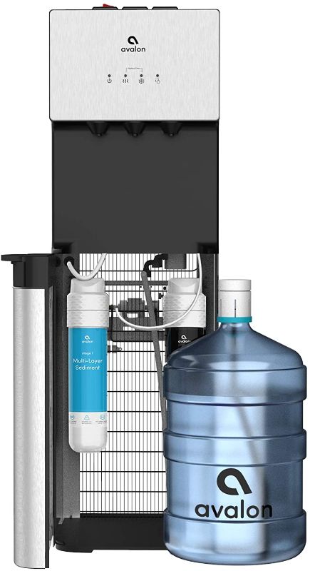 Photo 1 of Avalon Bottom Loading Water Cooler Dispenser with BioGuard- 3 Temperature Settings- UL/Energy Star Approved- Filtered
