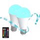 Photo 1 of Aura Tzumi Remote Controlled Color Changing LED Bulb with Light Strip Bundle