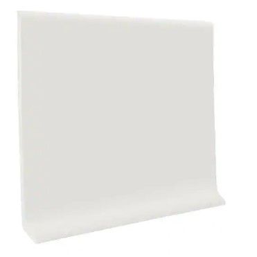 Photo 1 of Vinyl Self Stick Snow 4 in. x 0.080 in. x 20 ft. Wall Cove Base Coil
