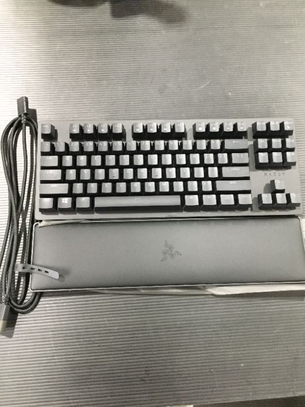 Photo 3 of Razer Huntsman V2 Tenkeyless Optical Linear Red Switch Wired Gaming Keyboard 