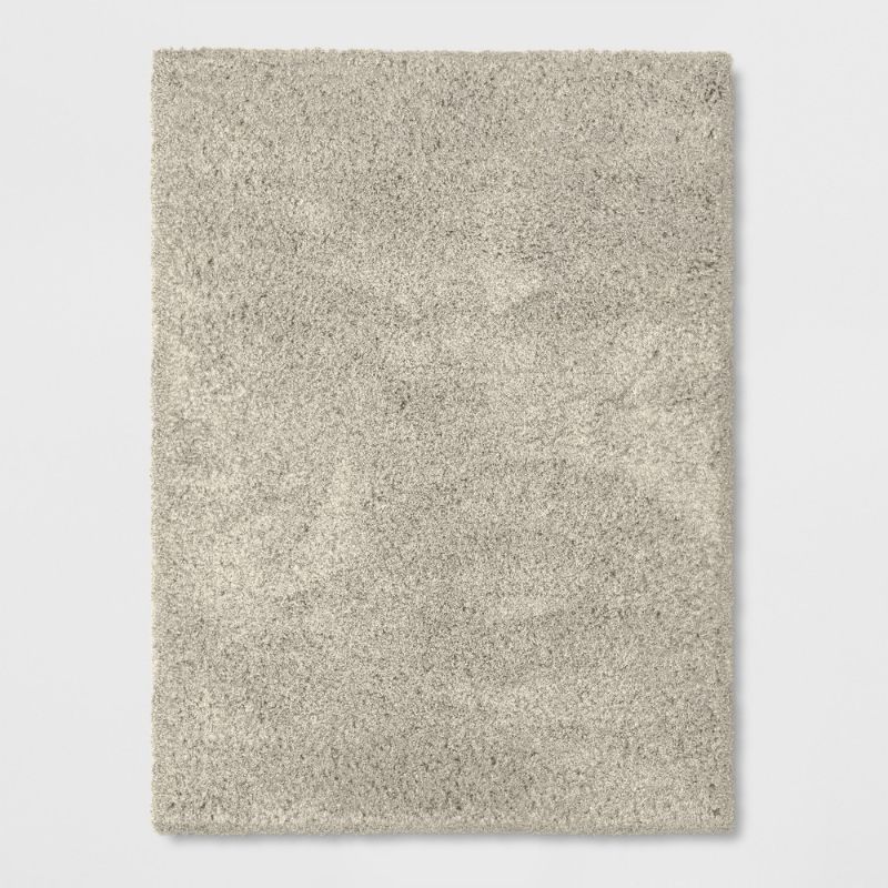Photo 1 of 7'X10' Solid Eyelash Woven Shag Rug Tan - Project 62 , Size: 7'X10'