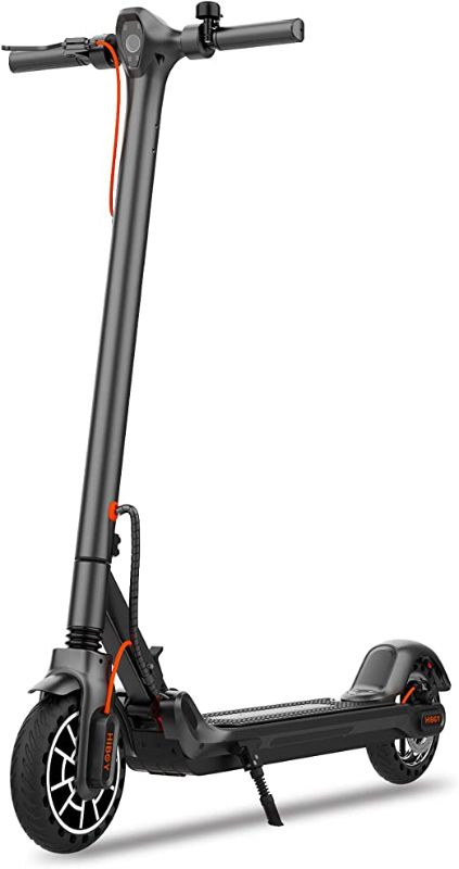 Photo 1 of Hiboy MAX V2 Electric Scooter - 8.5" Solid Tires, Up to 17 Miles & 18.6 MPH, Front & Rear Suspensions, One Step Fold Electric Scooter for Adults, Commute and Travel
