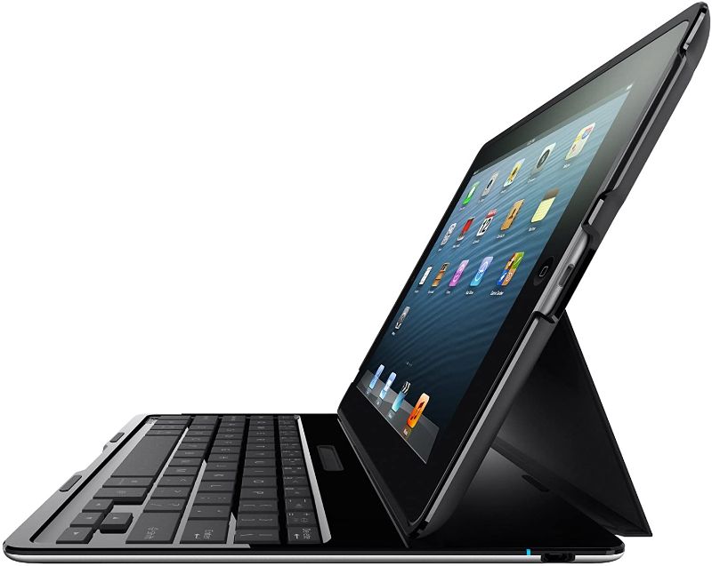 Photo 1 of Belkin QODE Ultimate Keyboard Case for iPad 2 (2011 model), iPad 3rd Gen and iPad 4th Gen (Black) (F5L149ttBLK)
