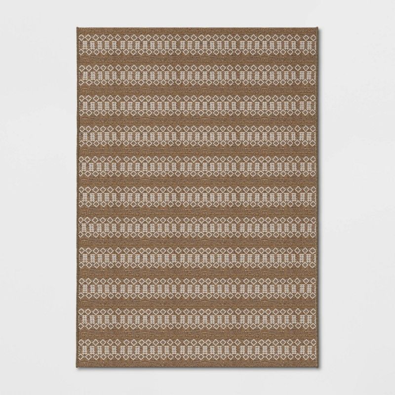 Photo 1 of 5' X 7' Global Outdoor Rug Natural - Project 62™
