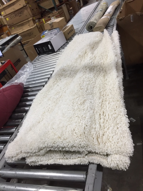 Photo 2 of 5'1"x6'9" Solid Eyelash Woven Shag Rug - Project 62™
