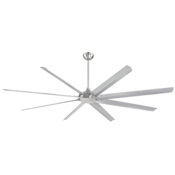 Photo 1 of Westinghouse 7224900 100 in. Brushed Nickel DC Motor Indoor Ceiling Fan with Aluminum Blades
