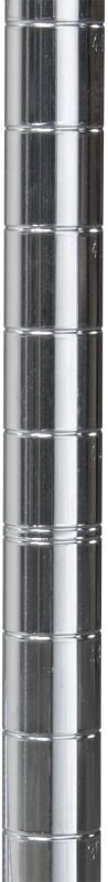 Photo 1 of Akro-Mils AWP54UPRIGHT 54-Inch NSF Certified Industrial Grade Chrome Wire Shelf System Upright Leg Post Poles, (4 Pack)
