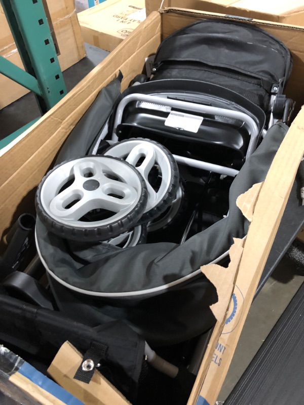 Photo 1 of Graco DuoGlider Double Stroller | Lightweight Double Stroller with Tandem Seating, Glacier