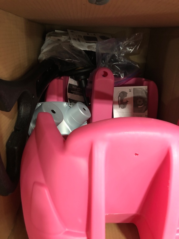 Photo 3 of Step2 Whisper Ride II Push Car | Pink Toddler Ride On Toy
