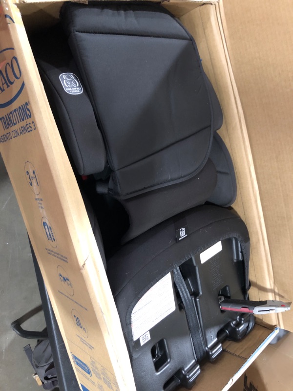 Photo 1 of Graco Tranzitions 3-in-1 Harness Booster, Black