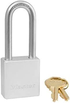 Photo 1 of 1-1/2 in. Solid Aluminum Padlock with 2 in. Shackle
OPEN PACKAGE.