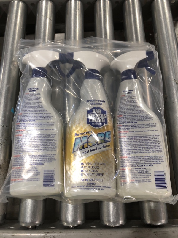 Photo 3 of BAR KEEPERS FRIEND 25.4 oz. More Spray and Foam 3-PACK.
