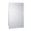 Photo 1 of ZENITH 16 in. W x 26 in. H Frameless Beveled Mirrored Recessed or Surface Mount Medicine Cabinet. NEW, MISSING PACKAGE. 

