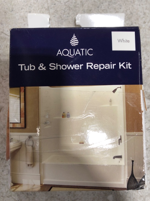 Photo 1 of AQUATIC Gelcoat Repair Kit in White. 
