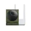 Photo 1 of WYZE Wireless Outdoor Surveillance Security Camera with Green Camo Dbrand Skin, Includes Base Station. SEALED NEW IN BOX.
