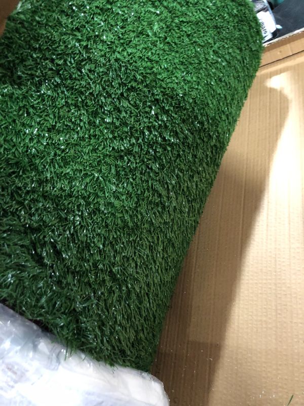 Photo 1 of Artificial Grass Puppy Pad for Dogs and Small Pets – Portable Training Pad with Tray – Dog Housebreaking Supplies by PETMAKER
