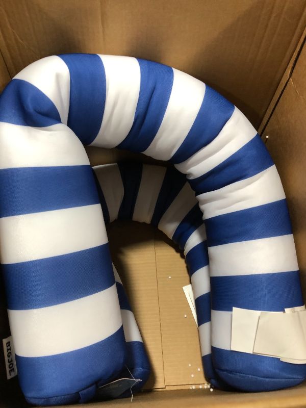 Photo 2 of Big Joe Noodle Pool Float Americana Nautical Stripe
