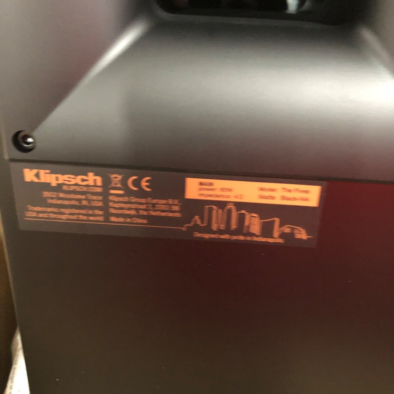 Photo 1 of Klipsch The Fives Powered Speaker System (Matte Black)
