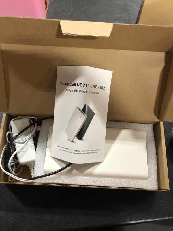Photo 1 of TalentCell Lithium ion Battery Pack NB7101, Rechargeable 17500mAh 64.75Wh Li-ion Power Bank with DC 24/19/5V Output for Laptop, Notebook, Smartphone, Camera and More

