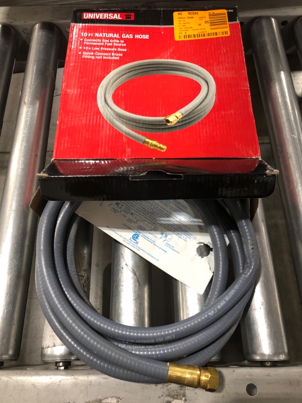 Photo 3 of 10 ft. Natural Gas Hose. OPEN BOX.
