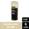 Photo 1 of 3M Scotch 1.88 in. x 60.1 yds. Contractor Grade Masking Tape (6-Pack). PRIOR USE. MISSING 1 ROLL.
