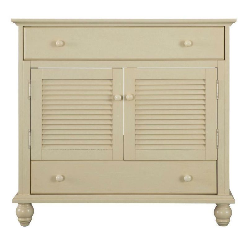 Photo 1 of Cottage 37 in. W x 22 in. D Vanity in Antique White 