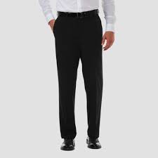 Photo 1 of Haggar Men's Cool 18 PRO Classic Fit Flat Front Casual Pants--- 36" x 30"

