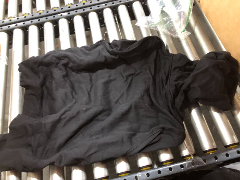 Photo 1 of Essentials Men's Hooded Fleece Sweatshirt, Black,, Black, Size X-Large 9z2v
