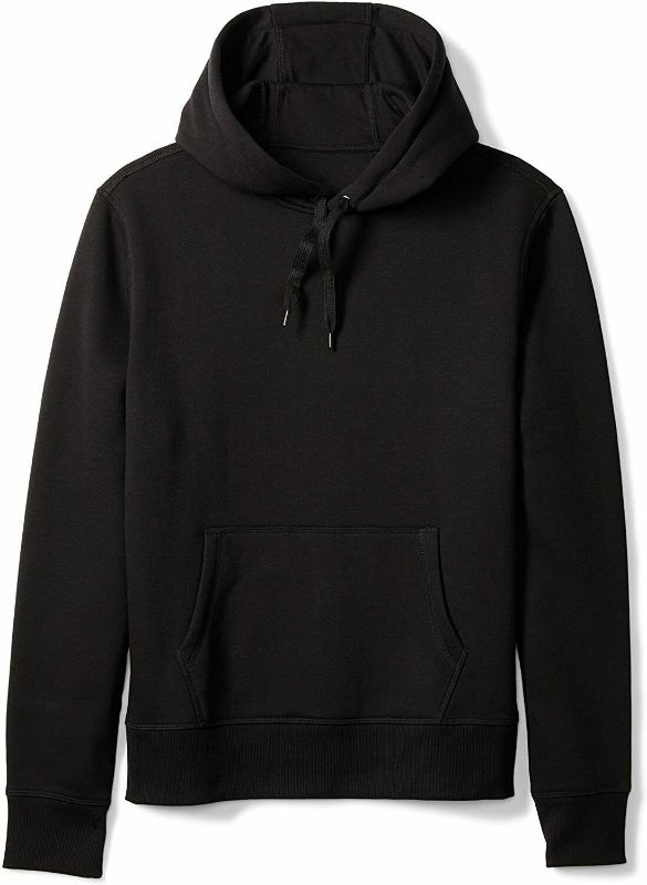 Photo 1 of Essentials Men's Hooded Fleece Sweatshirt, Black,, Black, Size X-Large 9z2v
