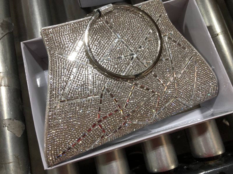 Photo 1 of crystal clutch for watering bag